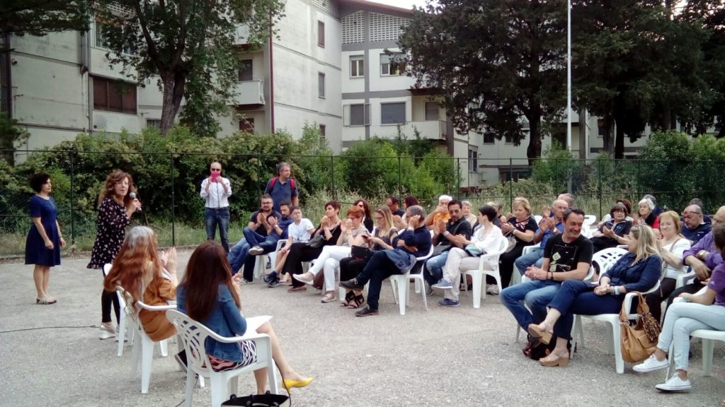 Incontro con Laura Pariani, terza ospite di Amabili Confini 2018, presso il quartiere Villa Longo.