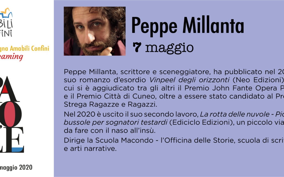 Peppe Millanta per Amabili Confini 2020