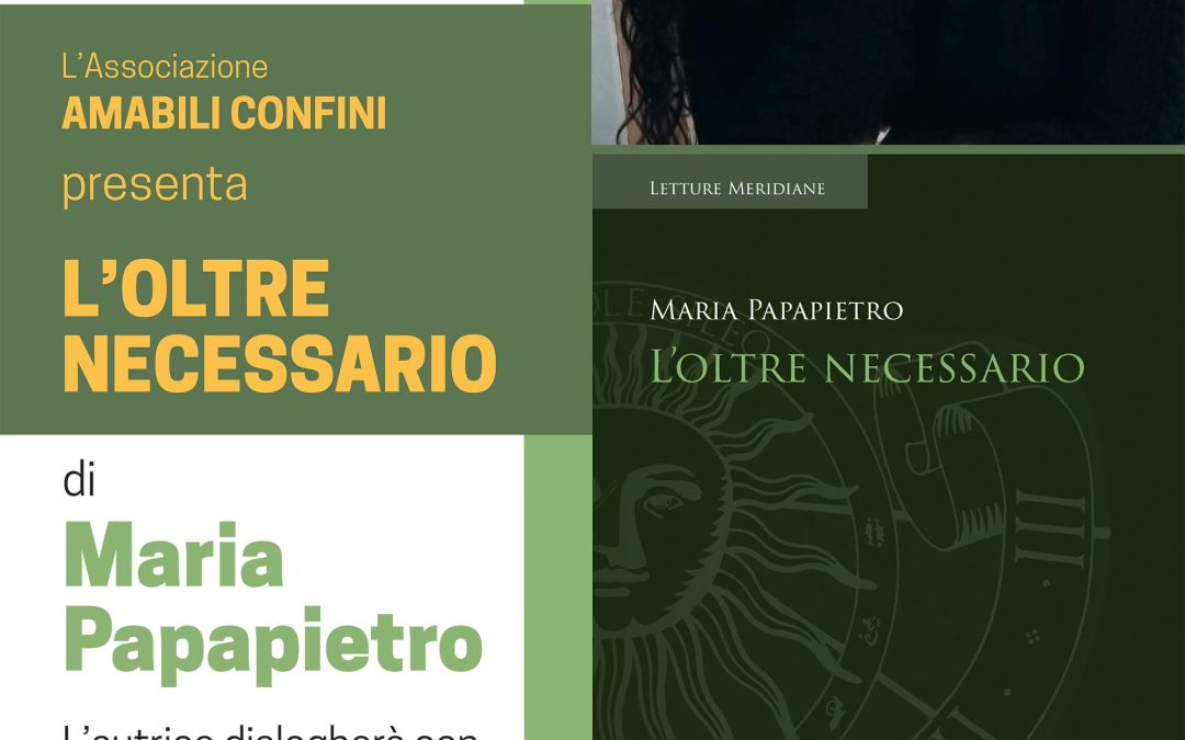 Incontro con la scrittrice Maria Papapietro